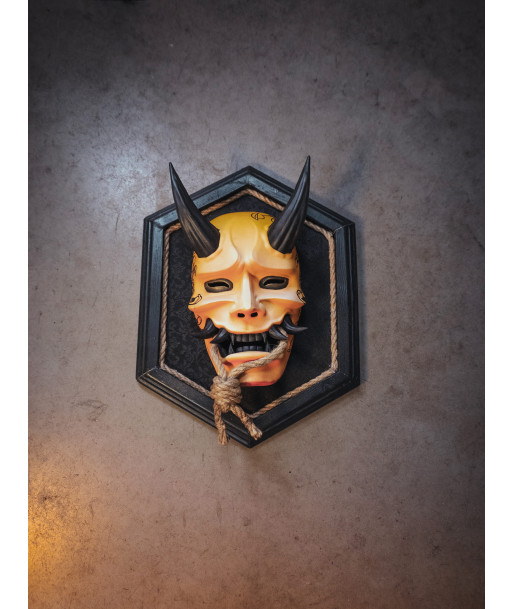 Hannya Maskara Orenji — Diseinu esklusiboa | Cult of Ink