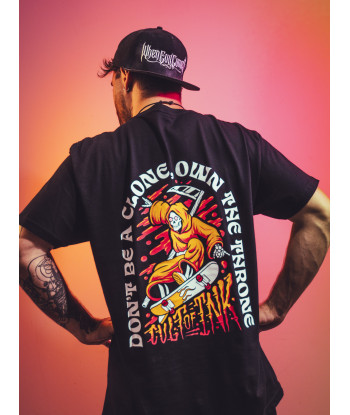 Camiseta Sk8ter Skull Negra | Moda hombre - Cult of Ink