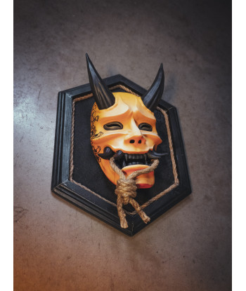 Hannya Maskara Orenji — Diseinu esklusiboa | Cult of Ink